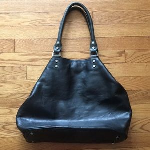 Kenneth Cole Leather over the shoulder Bag